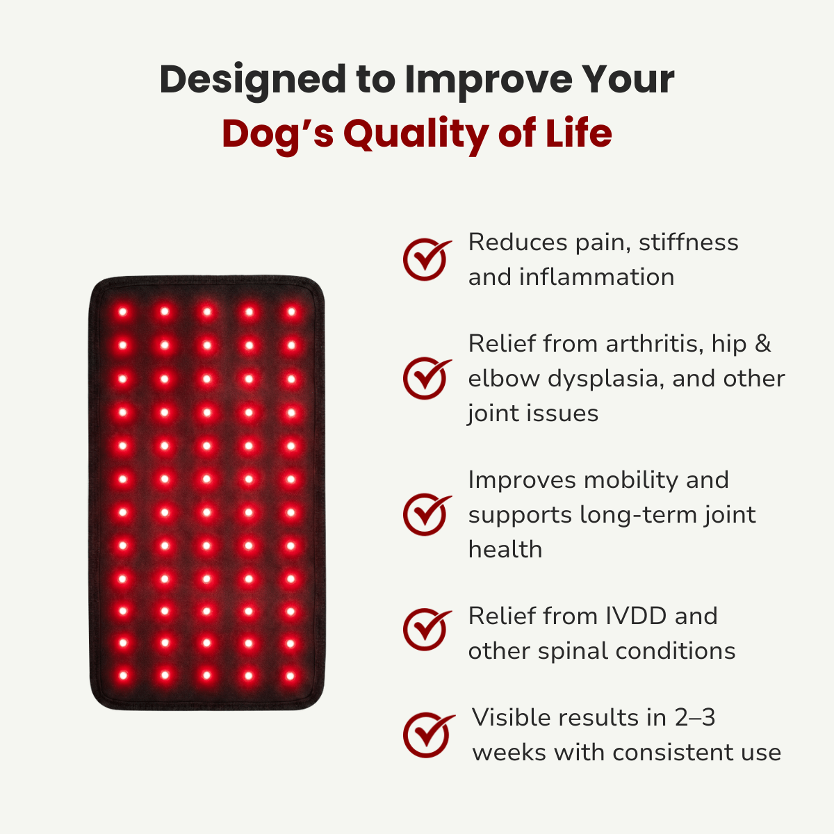 RevoPet™ | Red & Near - Infrared Light Therapy Pad - RevoPet